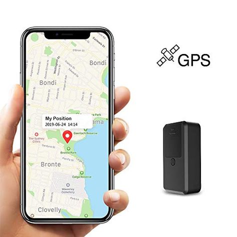 GPS Tracker,Kimfly Mini GPS Locator Personal Portable Real Time Tracker for Kids Pet Vehicle and Car. For product & price info go to:  https://all4hiking.com/products/gps-trackerkimfly-mini-gps-locator-personal-portable-real-time-tracker-for-kids-pet-vehicle-and-car/ Outfits For Teens For School, Mini Gps Tracker, Gps Tracking Device, Mini Magnets, Time Tracker, Time Tracking, Mothers Day Crafts For Kids, Tracking Device, I Know The Plans