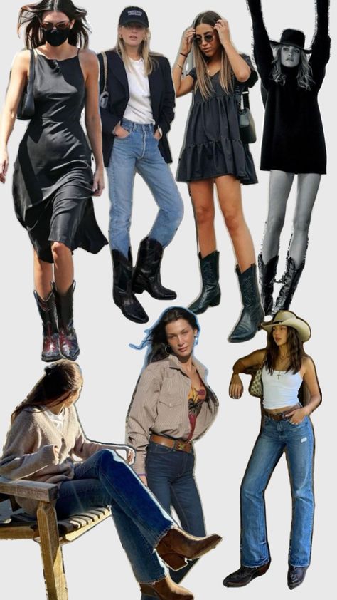 Cowboy cowgirl Bella hadid ranch Bella Hadid Cowgirl, Bella Hadid Outfits, Cowgirl Outfits, Cowboy Cowgirl, Cowboy And Cowgirl, Cowgirl Style, Bella Hadid, Western Fashion, Favorite Outfit