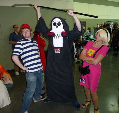 Otakon 2013 - The Grim Adventures of Billy and Mandy by heath_bar, via Flickr Mandy Costume, Billy And Mandy, Grim Adventures, The Grim