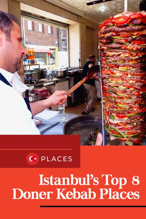 Local Istanbul doner kebab seller slicing pieces from a large doner kebab filled with meat, red tomatoes and green peppers. Kebab Restaurant, Istanbul Trip, Doner Kebabs, Istanbul Food, Istanbul Restaurants, Turkish Kebab, Doner Kebab, Kusadasi, Night Food