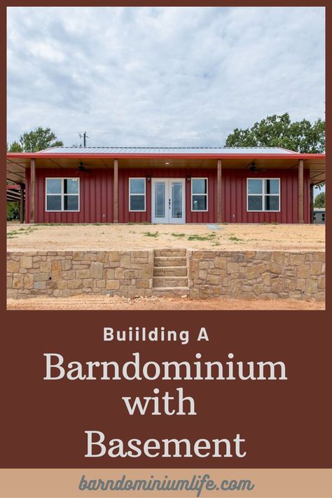 So, can a barndominium have a basement? The answer is yes. While it is not a traditional choice, barndominiums can be built over a basement foundation. Find out more about building a barndominium with basement on the link. Barndominium With Basement, Building A Barndominium, Morton Building, House Plans Ideas, Barndominium Plans, Basement House Plans, Shop Barndominium, Basement Floor Plans, Pole Barn House Plans