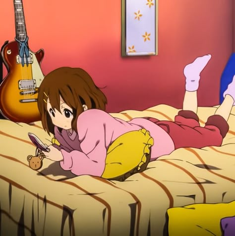 Yui Hirasawa Pfp, Yui K-on Icon, K On Pfp, K-on Icons, Yui Hirasawa, Profile Icon, K On, Its Me, Anime Screenshots