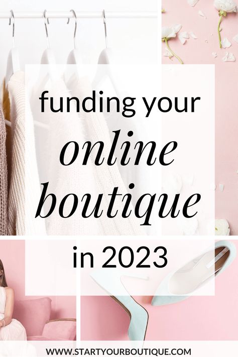 Funding Your Online Boutique in 2023 | Start Your Boutique Best Business To Start In 2023, 2023 Boutique Trends, Trendy Boutique Names, Online Boutique Ideas, Start An Online Boutique, Thing To Learn, Wholesale Clothing Vendors, Online Boutique Business, Clothing Vendors