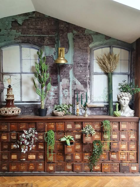 Apothecary now: why antique medical cabinets are just the tonic Apothecary Aesthetic, Apothecary Ideas, Apothecary Decor, Medical Cabinet, Rustic Inspiration, Country House Design, Antique Vintage Decor, Apothecary Cabinet, Brown Furniture