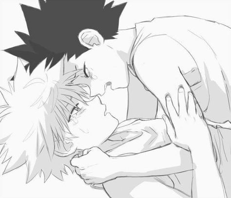 Killua X Gon Kiss, Gon X Killua Kiss, Gon X Killua Hard, Killugon Kiss, Natsu And Lucy Kiss, Gon X Killua, Gon Killua, Hunter Hunter, Dragon Puppet