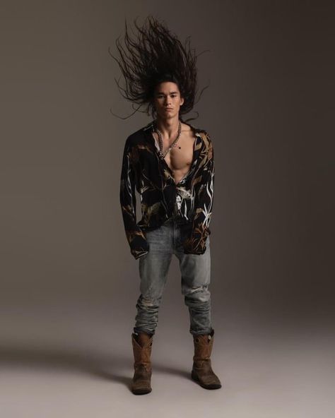 Bobo Stewart, Warren Peace, Booboo Stewart, Native American Men, Boys Long Hairstyles, Slick Hairstyles, Boys Haircuts, Professional Dresses, Long Hair Styles Men