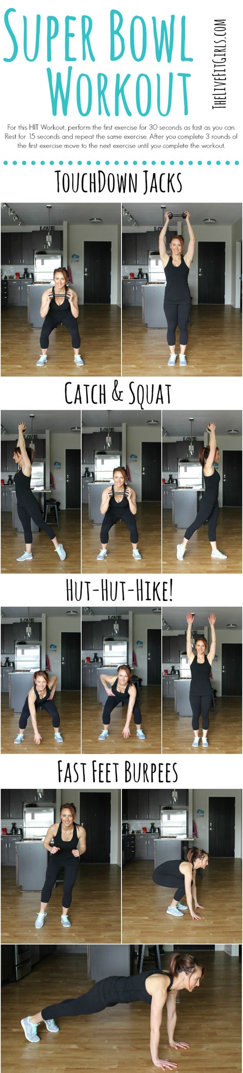 Super Bowl Workout! – No Post Game Day guilt if you complete this workout Sunday Morning! ;) Super Bowl Workout, Strength Training Routine, Short Workouts, Mommy Workout, Hiit Training, Cycling Workout, Fitness Nutrition, Hiit Workout, Personal Training