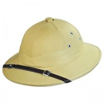 French Pith Helmet - Big Head Version Safari Hats, Safari Photos, Pith Helmet, Meet The Robinson, Northern Vietnam, Hat Stores, Safari Hat, Big Head, Leather Hats