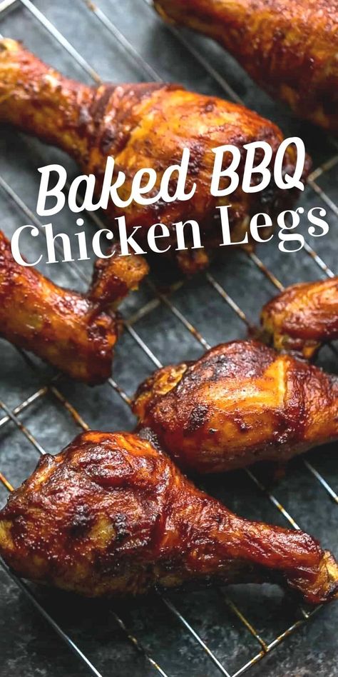 Baked Chicken Legs Recipes, Baked Bbq Chicken Drumsticks, Baked Bbq Chicken Legs, Chicken Legs Recipes, Oven Baked Chicken Legs, Oven Baked Bbq Chicken, Bbq Chicken Drumsticks, Easy Oven Baked Chicken, Bbq Chicken Legs