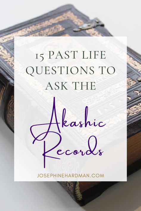 The Akashic Records are the ideal tool to work with past life healing, past life trauma, past life contracts and vows. My list offers you 15 sample questions to ask about your past lives during an Akashic Record reading. Past Life Meditation, Past Life Dreams, Questions To Ask Psychic, Questions To Ask The Akashic Records, How To Remember Past Lives, Akashic Records Questions, Soul Astrology, Akashi Records, Past Life Regression Hypnosis