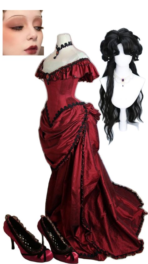 Burgandy Wedding Dress, Masquerade Attire, Masquerade Ball Outfits, Masquerade Prom, Conceptual Fashion, Old Fashion Dresses, Masquerade Ball, Glam Dresses, Fantasy Clothing