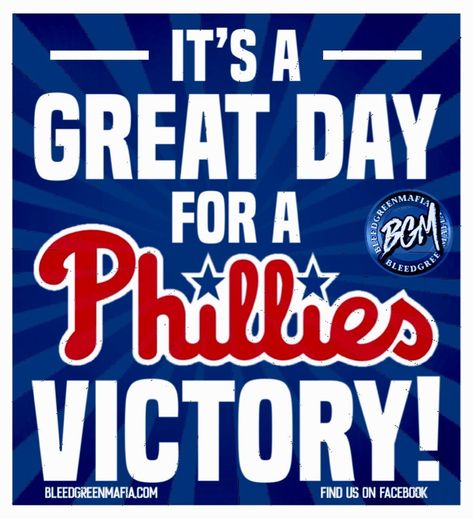 Go Phillies, Eagles Game, Philadelphia Sports, Philadelphia Phillies, Room Makeover, Sports Team, Philadelphia, Victorious, Mlb