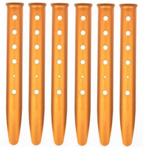 Ogrmar Aluminum Tent Stakes for Camping in Snow and Sand Tent Boating Hiking Backpacking Picnic Shelter Shade Canopy Outdoor Activity Pack of 6 Orange 6Pcs -- Read more at the image link. (This is an affiliate link) #HashTag3 Beach Canopy Tent, Picnic Shelter, Snow Camping, Beach Canopy, Tent Stakes, Kayak Camping, Tent Tarp, Cool Tents, Tent Pegs