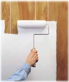 How to Paint Over Wall Panels. The only good DIY for paneling, I've seen. Wood Panneling, Paneling Makeover, Fake Wood, Painting Wood Paneling, Renovation Tips, Revere Pewter, Bedroom Remodel, Painting Wood, Hur Man Målar