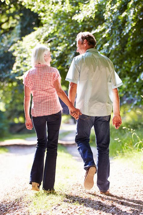 Rear View Of Middle Aged Couple Walking Along Country Lane. Away From Camera Hol , #Affiliate, #Aged, #Couple, #Middle, #Rear, #View #ad Older Couple Poses, Older Couple Photography, Older Couple, Smile Images, Couple Walking, Couples Walking, Family Picture Outfits, Couple Photoshoot Poses, Couple Photography Poses