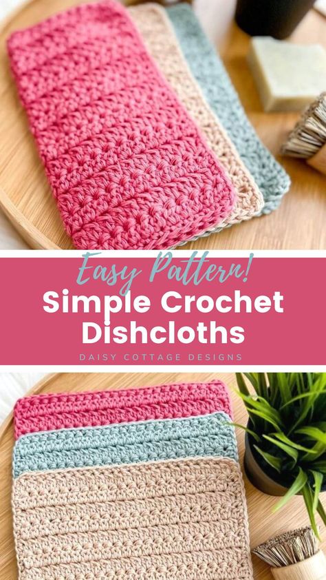 Crochet Washcloth Free Pattern, Crochet Washcloth Free, Crochet Dish Cloth Free Pattern, Crochet Studio, Crochet Dish Towels, Dishcloth Patterns Free, Crochet Washcloth Pattern, Crochet Potholder Patterns, Crochet Scrubbies