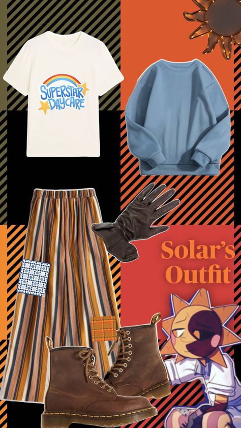 SaMs, Solar, fnaf, clothes Solar