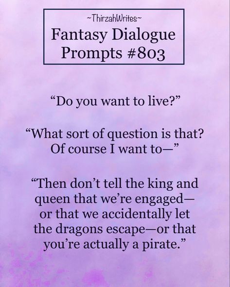 Fantasy Dialogue Prompts, Fantasy Romance Prompts, Fantasy Prompts, Fantasy Writing Prompts, Fantasy Writing, Prompts Writing, Writing Prompts Funny, Writing Humor, Writing Inspiration Tips