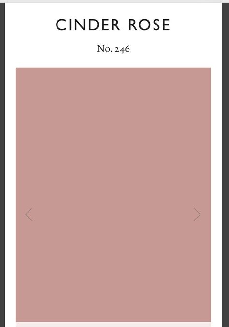 Farrow & Ball Cinder Rose  Thinking to paint two walls in Ellas room in this color? Cinder Rose Farrow And Ball, Cinder Rose, Rose Bedroom, Farrow And Ball Paint, Painted Front Doors, Bedroom Wall Colors, Farrow And Ball, Front Door Colors, Toddler Bedrooms