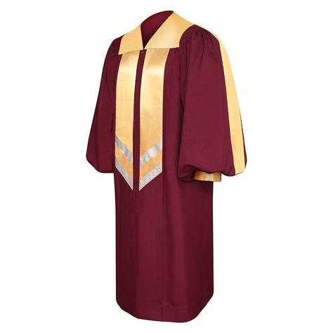 Choir Uniforms, Choir Dresses, Church Choir, Crochet Fruit, Cap And Gown, Easy Trendy Outfits, Clothes Crafts, Choir, Simple Style