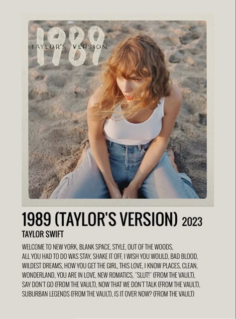 Cupboard Wall, Taylor Swift Discography, Style Taylor Swift, Taylor Swift New Album, 1989 Taylor's Version, 1989 Tv, Minimalist Music, Music Poster Ideas, Taylor Swift Music