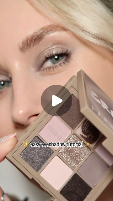 Cool Toned Eyeshadow Looks, Smokey Eye Tutorial For Beginners, Make Up Beginners, Cool Toned Eyeshadow, Nude Smokey Eye, Cool Toned Eyeshadow Palette, Smokey Eyeshadow Tutorial, Huda Beauty Eyeshadow, Taupe Eyeshadow