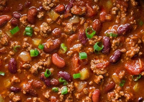 Chili o Chile con carne Receta de La Cocina de Fran- Cookpad Homemade Chili Seasoning Mix, Slow Cooker Chili Easy, Homemade Chili Seasoning, Bean Snacks, Mexican Night, Crockpot Chili, Chili Seasoning, Slow Cooker Chili, Slow Cooker Recipe