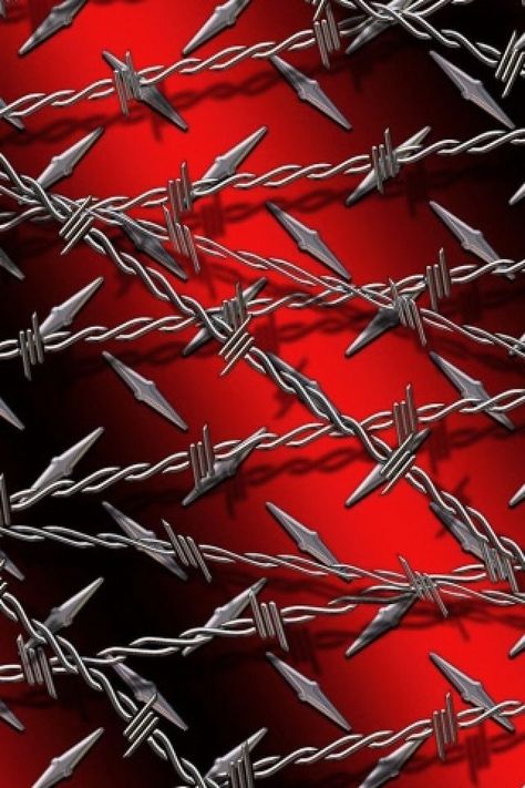 Barbed Wire Wallpaper, Chicken Wire Decor, Wire Decor, Red Photography, Everything Red, Trending Images, Metal Mulisha, Heart Background, Best Wallpapers