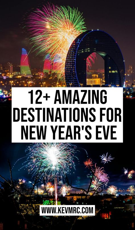 Discover in this post the 11 best New Year's Eve destinations! From dazzling fireworks to festive celebrations, find the perfect spot to welcome the New Year. new years eve travel destinations | best new years eve destinations | new year’s eve travel ideas | new years eve europe destinations | new years eve trip ideas | best new year’s eve trips | european new years eve Best New Years Eve Destinations, Best Places In Europe, Best Airplane, Winter Travel Essentials, Winter Travel Destinations, Travel Inspiration Destinations, Travel Photography Inspiration, Winter Getaway, Places In Europe