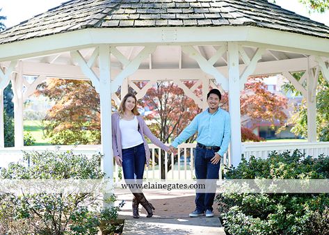 Mechanicsburg Central PA engagement portrait photographer outdoor couple love hug kiss holding hands boiling springs lake gazebo tree fall leaves water creek stream road steps {Amanda D.} « Elaine Gates Photography Gazebo Family Photoshoot Ideas, Gazebo Couple Photoshoot, Gazebo Couple Pictures, Gazebo Picture Ideas, Gazebo Engagement Pictures, Engagement Photos Gazebo, Gazebo Photoshoot Ideas, Gazebo Pictures, Outdoor Couple