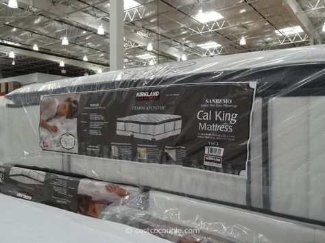 Kirkland Signature Sterns and Foster San Remo Cal King Mattress Costco Stearns And Foster Mattress, California King Mattress, Beach Bedroom, King Mattress, California King, The Fosters, Mattress, Thing 1, California