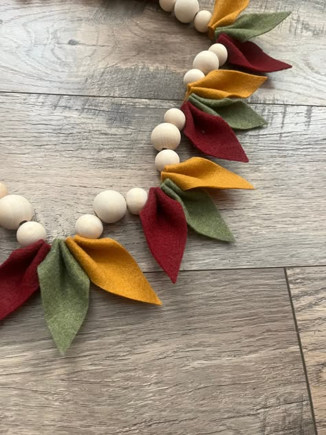 Diy felt garland