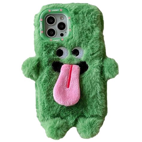 PRICES MAY VARY. Cute Design: Funny Tongue Sticking Out Plush Mobile Phone Case features a unique design with a big tongue magnetic attraction, adding an elegant and luxurious look to your phone. The stylish and eye-catching design will make your phone stand out from the crowd Superior Protection: With Warm Spoof Tongue Interactive Monster Fur Cover, your phone is protected from potential scratches and scrapes. It provides full coverage and safeguards your phone from every angle. The precise cut Phone Case Couple, Couple Case, Crocs Fashion, Funny Phone Cases, Magnetic Attraction, A Hat In Time, Birthday Wishlist, Case Phone, Cover For Iphone