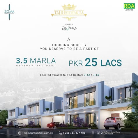 A housing society you deserve to be a part of Taj Residencia 3.5 Marla residential Plot in only 25 lac Description: Become a part of enchanting housing society presented to you by the reputable Sardar group of companies who successfully delivered Centaurus Mall. #sigma #investment #realestate #Islamabad #tajresidencia #centaurus #villas #overseas #centaurusmall #dreamliving #tajresidenciapaymentplan #commercialplots #residentialplots #commercialproperty #centaurusislamabad Housing Society Ads, Centaurus Mall, Administrative Assistant Job Description, Christmas Cover Photo, Property Ads, Real Estate Banner, Property Ad, Real Estate Marketing Design, Digital Invitations Wedding