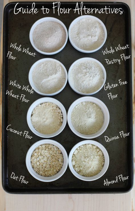 Going gluten free? Looking for flour with a little more protein and fiber? Check out this guide to flour alternatives! http://iheartvegetables.com/2016/04/11/a-guide-to-flour-alternatives/ Different Types Of Flour, Gluten Free Ice Cream, Flour Substitute, Flour Alternatives, Types Of Flour, Pastry Flour, Flour Recipes, Gluten Free Flour, Whole Wheat Flour