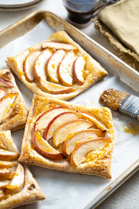 Elegant, delicious, and oh-so-versatile ✨ Our Apple Frangipane Tarts are the perfect dessert for any occasion. With buttery puff pastry, a creamy almond filling, and tender apples, it’s a showstopper you’ll love baking.  Pro tip: Swap apples for seasonal fruits like pears or plums, or pair it with a scoop of vanilla ice cream for the ultimate treat. 🍎🍐🍨 Puff Pastry Pear Tart, Pear Tart Recipe Easy, Apple Frangipane Tart, Puff Pastry Apple Tart, Frangipane Tart Recipe, Apple Frangipane, Pear Tart Recipe, Almond Filling, Chef Inspired Recipes