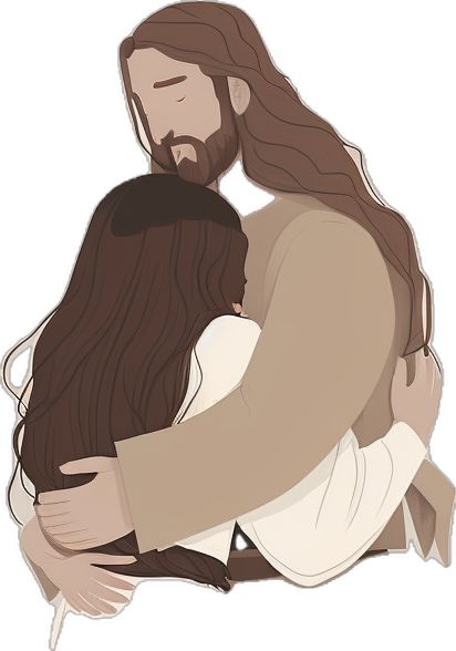 brunette woman in the arms of Jesus Cute Phrases, Brunette Woman, Bible Journaling, Jesus Christ, Houston, Brazil, Spirituality, Texas, Bible