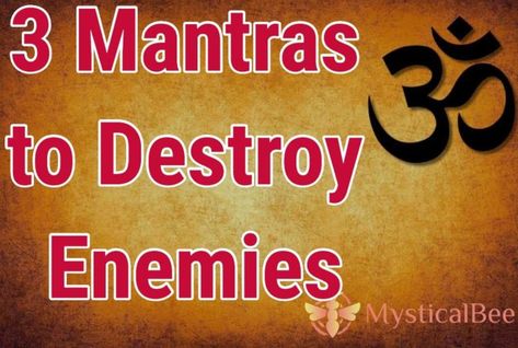 3 Mantras to Destroy Enemies – Mystical Bee Switch Words For Protection, Destroy Enemy Sigil, How To Destroy Your Enemy, Sigil To Destroy Enemies, Sigil For Enemies, Spell To Destroy Enemy, Destroy Enemy Spell, Revenge Spells Enemies, Mantra Sanskrit