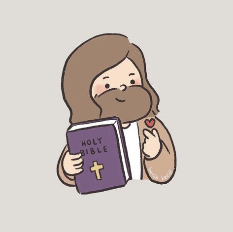 Christian Cartoons, Jesus Cartoon, Jesus Videos, Cute Bibles, Christian Backgrounds, Bible Doodling, Bible Illustrations, Christian Images, Bible Quotes Images