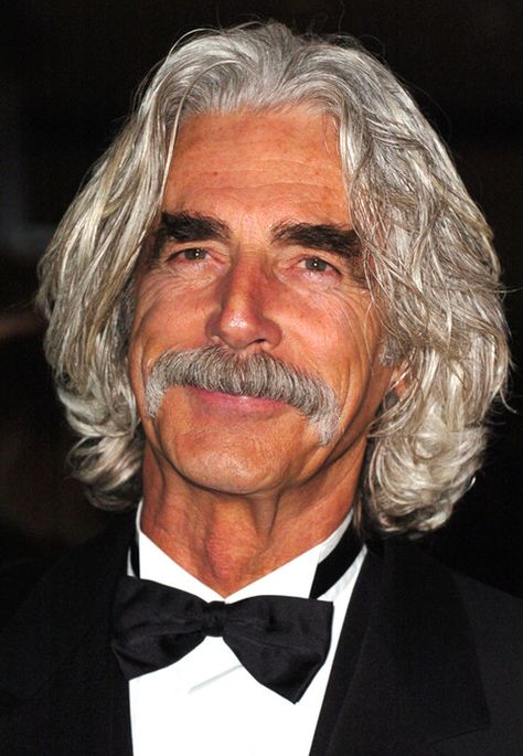 My Two Cents: EPIC FAMOUS MUSTACHES Sam Elliott Pictures, Famous Mustaches, Katherine Ross, Katharine Ross, Sam Elliott, Older Man, Big Lebowski, Long Gray Hair, Athletic Hairstyles