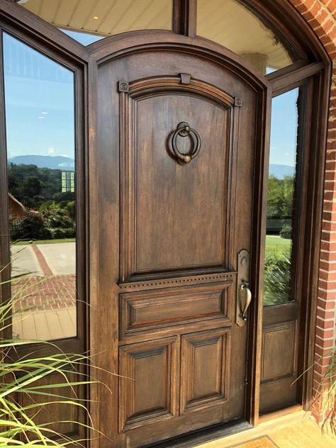 Wood Doors Outdoor, Wooden Doors Entrance Front Entry, Main Door Ideas, Wooden Door Entrance, Rustic Wood Doors, House Main Door, House Front Door Design, House Main Door Design, Door Design Photos