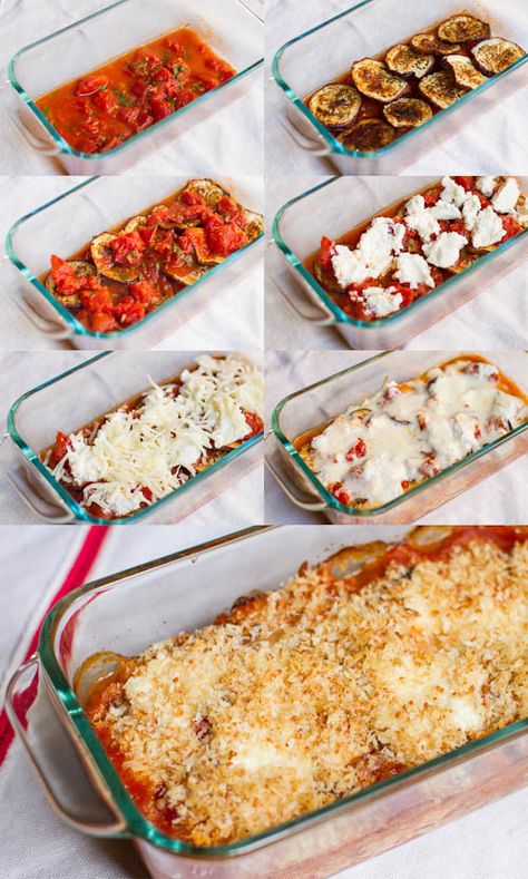 BAKED EGGPLANT PARM Vegetable Ideas, Cleaner Eating, Eggplant Parm, Roasted Eggplant, Baked Eggplant, Eggplant Parmesan, Pot Luck, Eggplant Recipes, Eat Clean