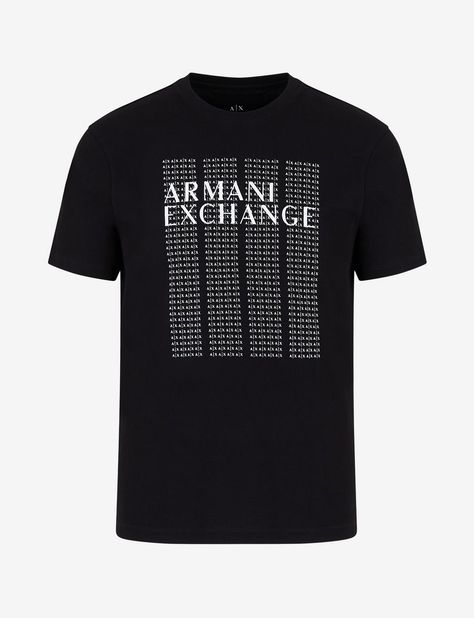 Armani Polo, Cool Shirt Designs, Armani Tshirt, Armani Exchange Men, Mens Fashion Casual Outfits, Mens Tee Shirts, Armani Men, Famous Brands, Armani Exchange