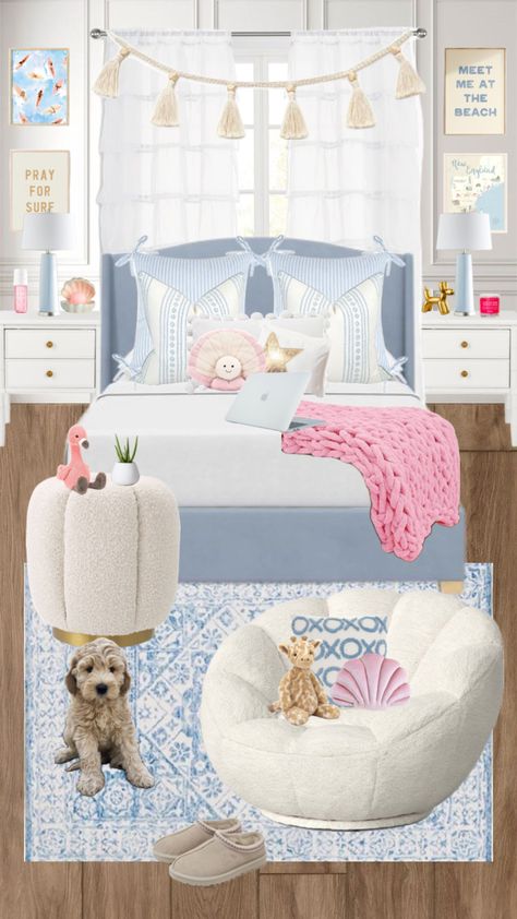 Dream Teen Bedrooms, Costal Bedroom, Cowgirl Room, Room Wishlist, Ocean Room, Big Girl Bedrooms, Room Redesign, Preppy Room Decor, Preppy Room