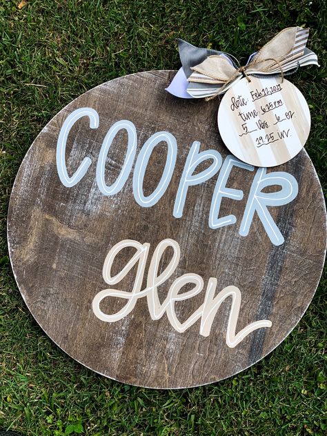 Door Hangers Baby Boy, Boy Baby Door Hanger, Boy Birth Announcement Sign, Baby Boy Door Hanger For Hospital Rustic, Baby Boy Door Hangers For Hospital, Baby Announcement Door Hanger Boys, Western Boy Door Hanger For Hospital, Door Hanger For Baby Boy, Baby Hospital Door Hanger Boy