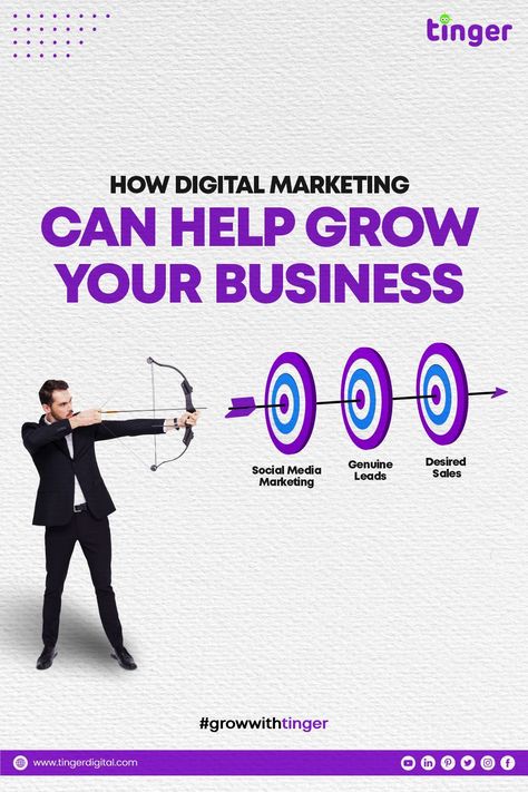 How digital marketing can help grow your business. #socialmedia #marketing #socialmediamarketing #digitalmarketing #instagram #branding #business #marketingdigital #seo #design Tinger Digital Marketing Posts, Digital Marketing Videos Ideas, Tinger Digital, Digital Marketing Instagram Post, Digital Marketing Poster, Digital Marketing Ads, Marketing Banner, Seo Design, Digital Advertising Design