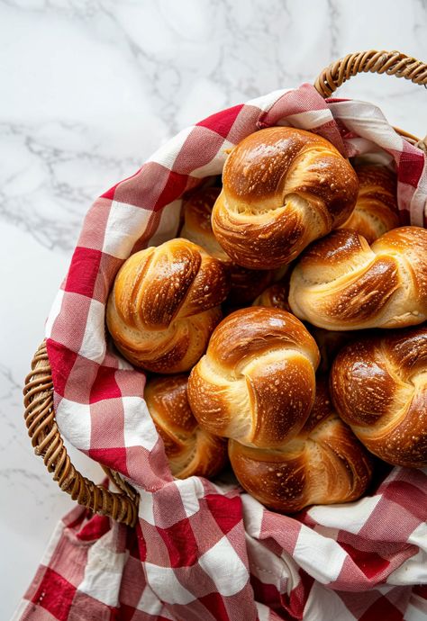 Learn How to Cook Potato Bread Knots Recipe For Free | Recipes You'll Love, Made Easy! Homemade Potato Bread, Knot Bread, Bread Knots, Trendy Recipes, Potato Ricer, Potato Bread, How To Cook Potatoes, Pastry Brushes, Russet Potatoes