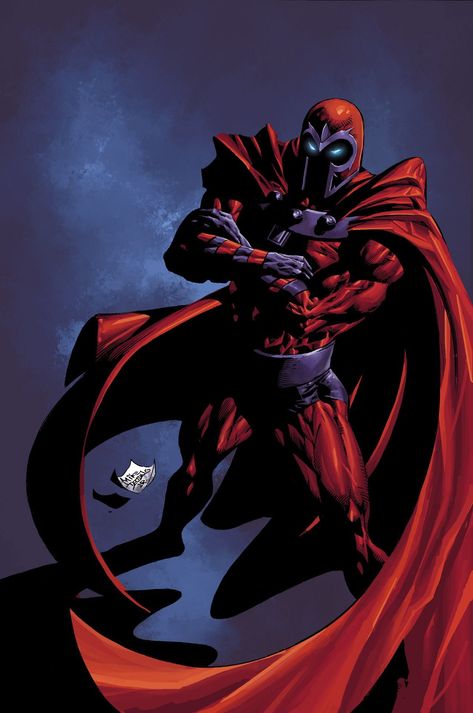 Magneto. Mike Deodato jr.  Another color version by Rain. Onslaught Marvel, Magneto Comic, Mike Deodato, Marvel Xmen, Comic Villains, Marvel Artwork, Arte Dc Comics, Marvel Villains, Marvel Comic Universe