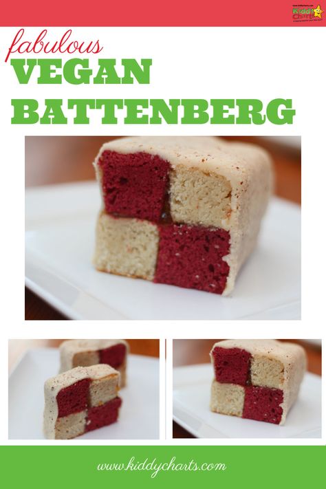 Vegan Battenberg Cake Battenberg Cake, Dairy Free Chocolate Cake, Sugar Free Jam, Best Blenders, Blueberry Jam, Mary Berry, Dairy Free Chocolate, Vegan Recipe, Easy Chocolate