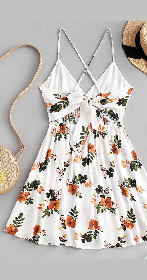 Mode Kimono, Straps Dress, Trendy Dress Outfits, Outfit Dress, Easy Trendy Outfits, Cute Summer Dresses, Really Cute Outfits, Dresses For Teens, Teenage Fashion Outfits